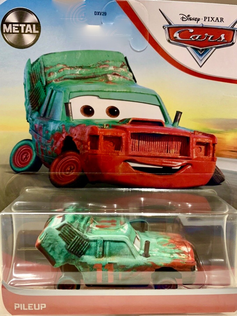 disney cars pileup